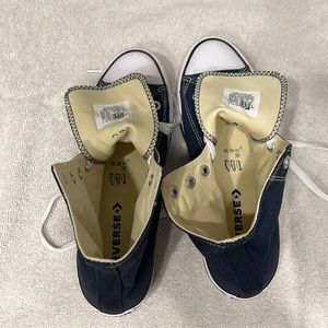 Blue, Converse Chuck Taylor high tops